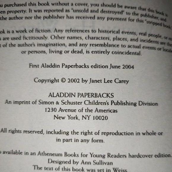 Wenny Has Wings - Paperback By Carey, Janet Lee - GOOD - Picture 4 of 5